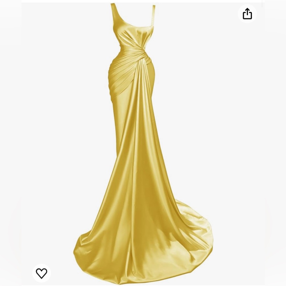 Yellow gown
